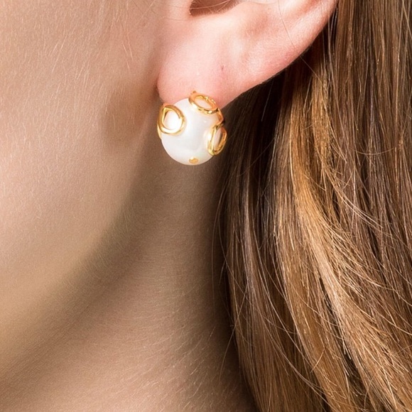 Cult Gaia Pearl Earrings NWT - Picture 2 of 4